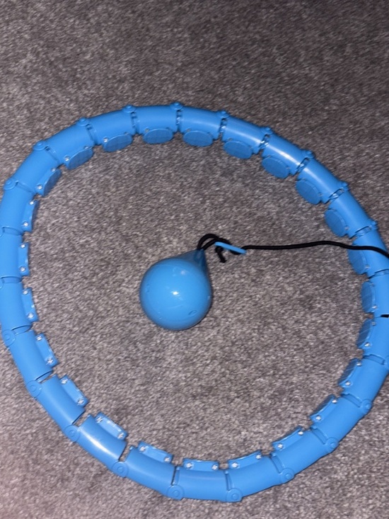 Other - Blue Hula Fitness Hoop